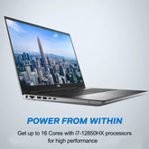 DELL Precision 7000 Series 7670 Mobile Workstation Laptop 16" Intel Core i7 64GB RAM NVIDIA Quadro RTX A3000 512GB SSDSSD Storage Windows 11 Pro 60Hz - Silver
